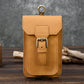Men's Genuine Leather Belt Pouch | Vintage Waist Bag & Phone Holster