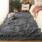 Large Fluffy Rug 160x230cm - Washable Non-Slip Plush Carpet
