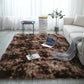 Soft Fluffy Tie-Dye Rug - Modern Plush Shaggy Area Carpet