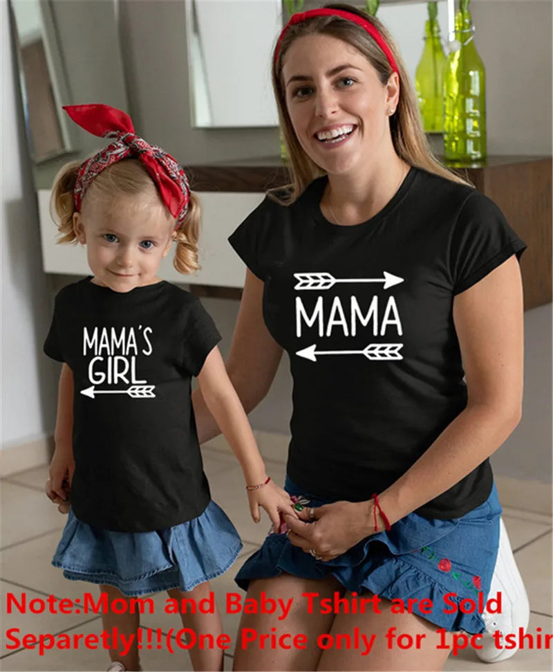 Mama & Mama's Boy Matching Shirts | Mother Son Cotton T-Shirt & Romper