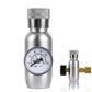Portable Mini Keg CO2 Charger Kit | 0-60PSI Regulator & Ball Lock