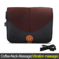 Electric Car Massage Neck Pillow - Memory Foam Back Support