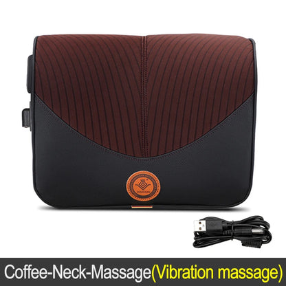 Electric Car Massage Neck Pillow - Memory Foam Back Support