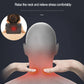 Electric Car Massage Neck Pillow - Memory Foam Back Support