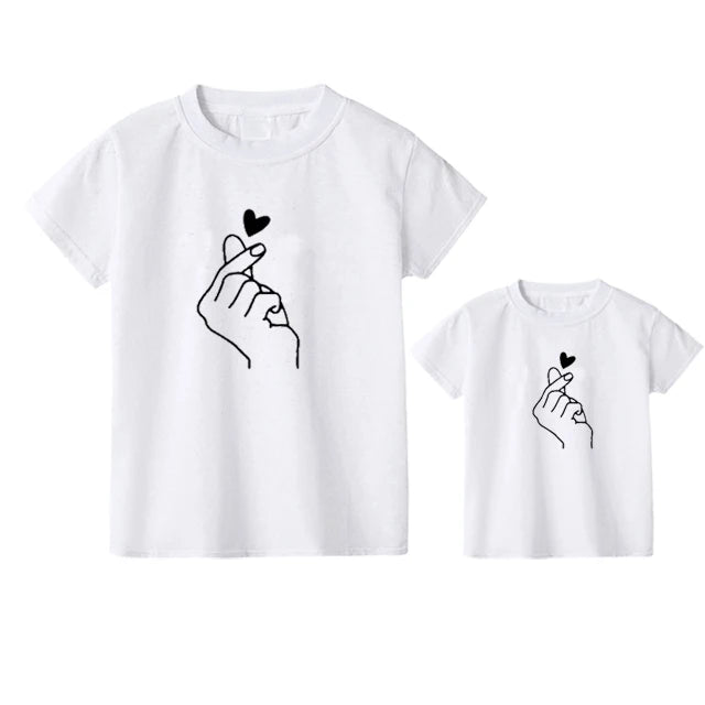 Mommy and Me Family Matching T-Shirts - Queen & Princess Designs