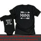 Mama & Mama's Boy Matching Shirts | Mother Son Cotton T-Shirt & Romper