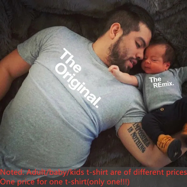 Family Matching Outfits - The Original & The Remix T-Shirts