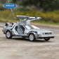 1:24 Diecast Time Machine Model | Metal Alloy Movie Car with Doors