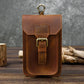 Men's Genuine Leather Belt Pouch | Vintage Waist Bag & Phone Holster