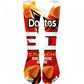 Funny Potato Chip Socks - 3D Printed Novelty Snack Art Socks