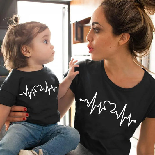 Mommy and Me Family Matching T-Shirts - Queen & Princess Designs