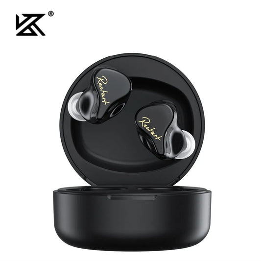 1DD+1BA Hybrid TWS Earbuds | Bluetooth 5.2 Wireless HIFI Monitor IEM