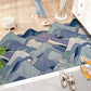 Washable Non-Slip Rug - Great Wave Sun Door Mat