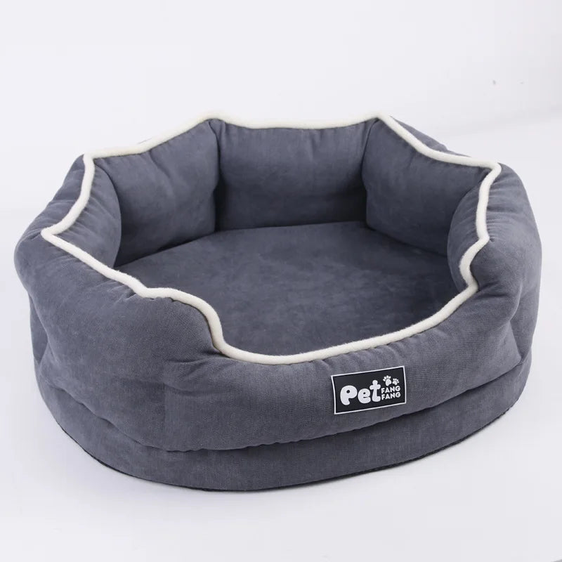 Warm Pet Bed - Removable Washable Winter Dog & Cat Cushion