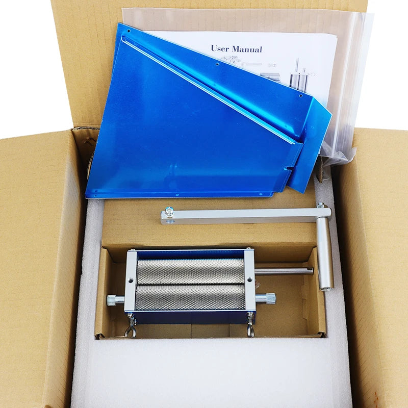 Adjustable 2-Roller Malt Mill | Stainless Steel Homebrew Grain Grinder