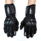 Men's Leather Motorcycle Gloves | Windproof Touch Screen Motorbike Set