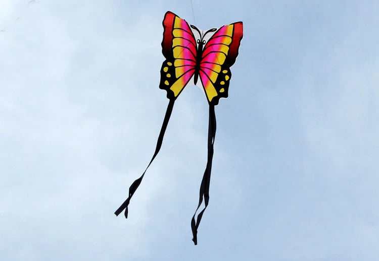 Butterfly Kite for Outdoor Fun - Easy Flying Handle & Line Set
