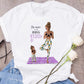 Super Mom Graphic T-Shirt | Pink Harajuku Mother's Love Summer Tee