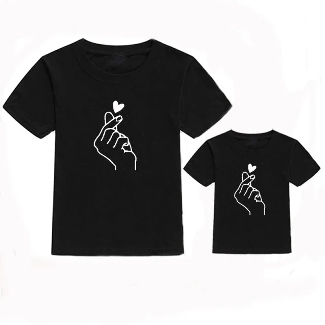 Mommy and Me Family Matching T-Shirts - Queen & Princess Designs