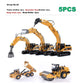 Alloy Diecast Excavator Loader | 1:50 Scale Metal Construction Model