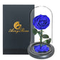 Preserved Rose in Glass Dome - Eternal LED Wedding Gift Rose