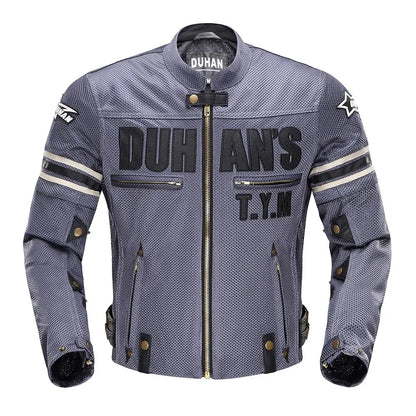 Summer Mesh Motorcycle Jacket & Pants Set - Armored & Breathable Riding Suit