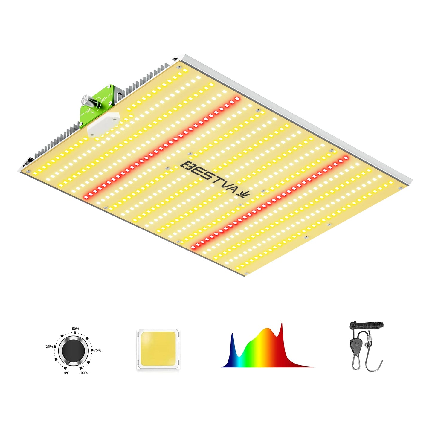 Full Spectrum LED Grow Light | LM301H High-Output Veg & Bloom Series
