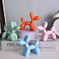 Modern Balloon Dog Statue | Nordic Pop Art Resin Puppy Ornament