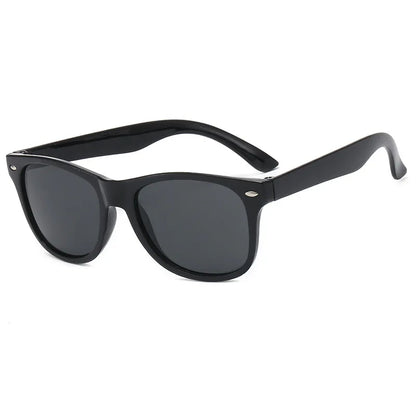 Childrens Ink Glasses | Kids Rice Nail Square Fashion Sunglasses Set