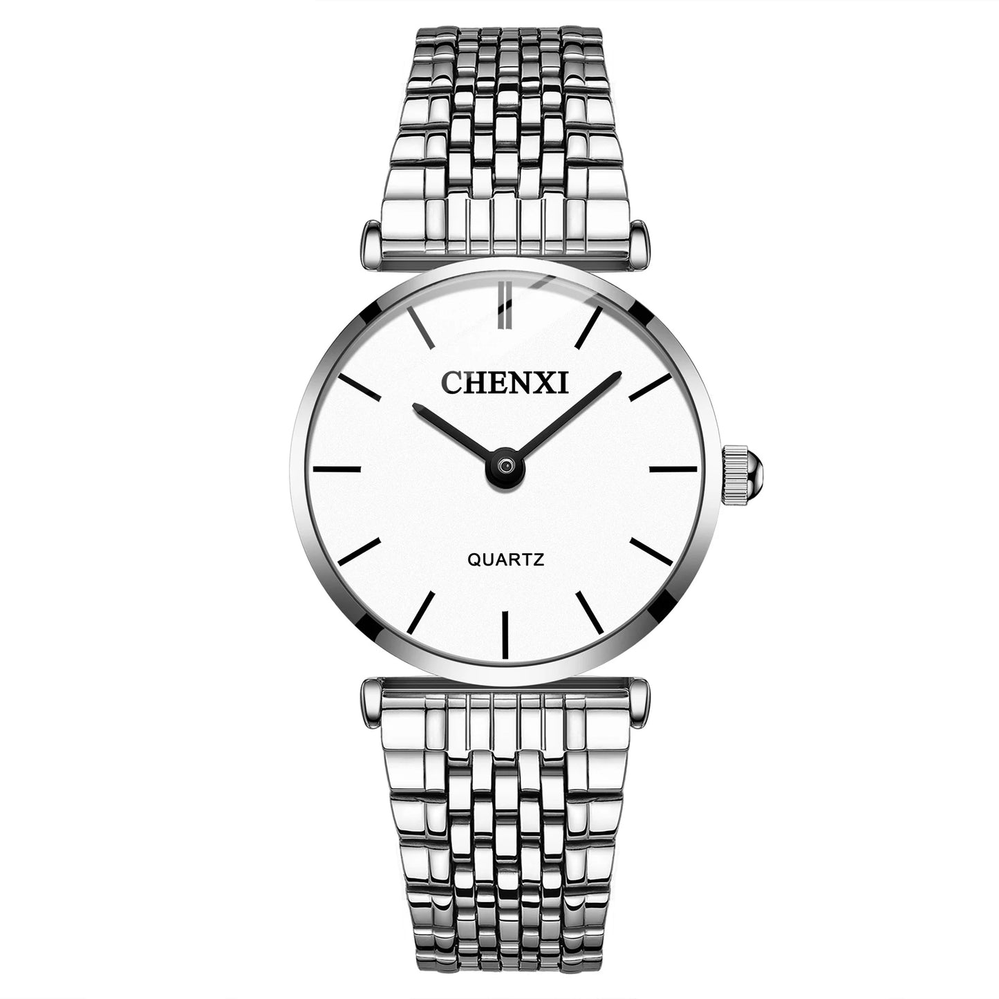 Men's Full Steel Quartz Watch | Luxury Waterproof Business Sport ID