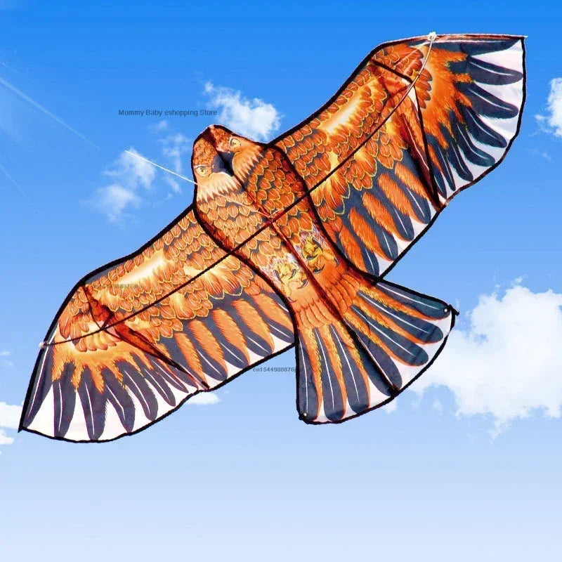 1.1m Eagle Kite with 30m Line - Large Realistic Bird Hatcher