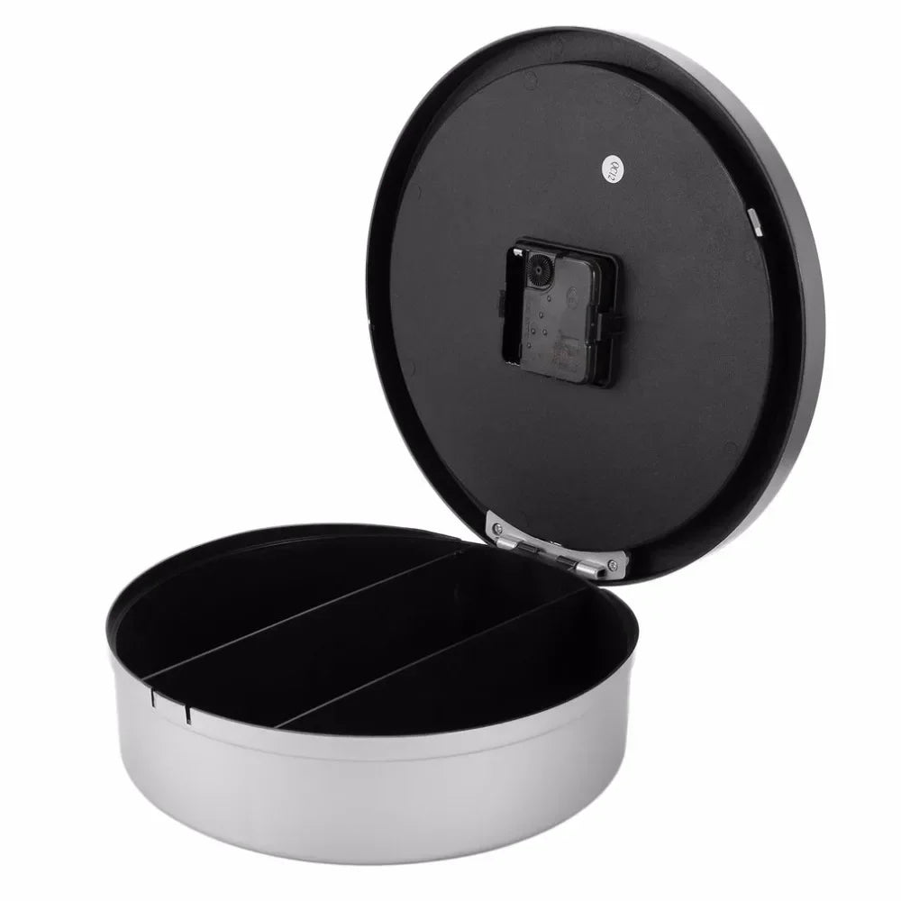 Secret Hidden Safe Wall Clock - Discreet Security Compartment