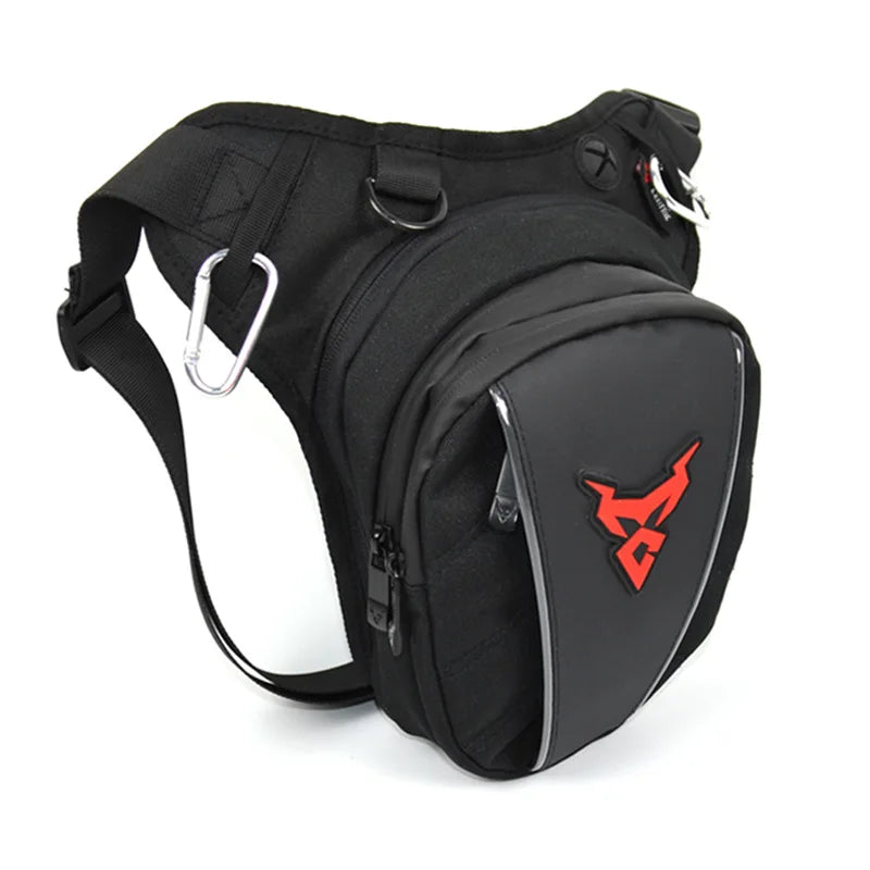 Motorcycle Drop Leg Bag | Waterproof Tactical Thigh Waist Hip Pack