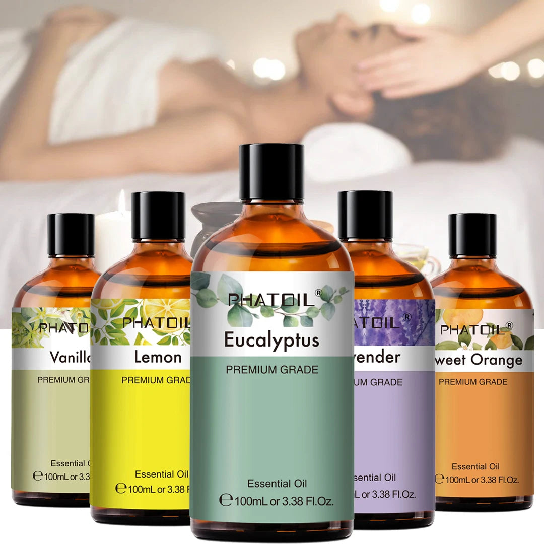 100ml Natural Essential Oil - Pure Aromatherapy & Skincare