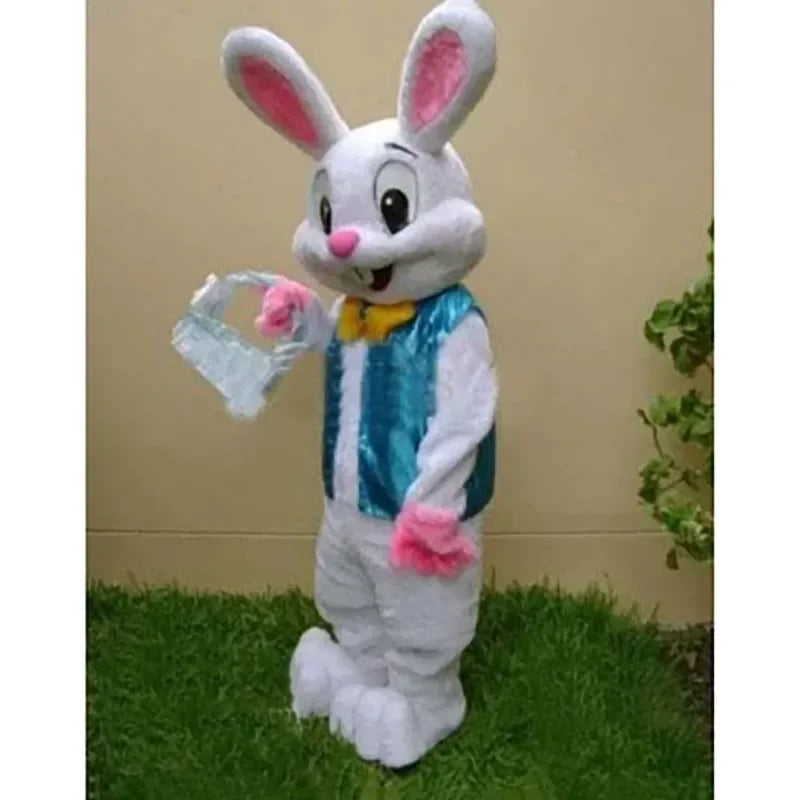 Easter Bunny Adult Mascot Costume - Plush Fursuit Cosplay