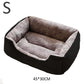 Bed for Cats | Soft Plush Pet Cushion Kitten House Basket Supply Set