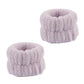 3Pcs Spa Headband & Wristband Set | Microfiber Face Wash Makeup Band
