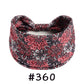 Boho Headbands for Women - Knotted Wide Stretch Turban Wrap