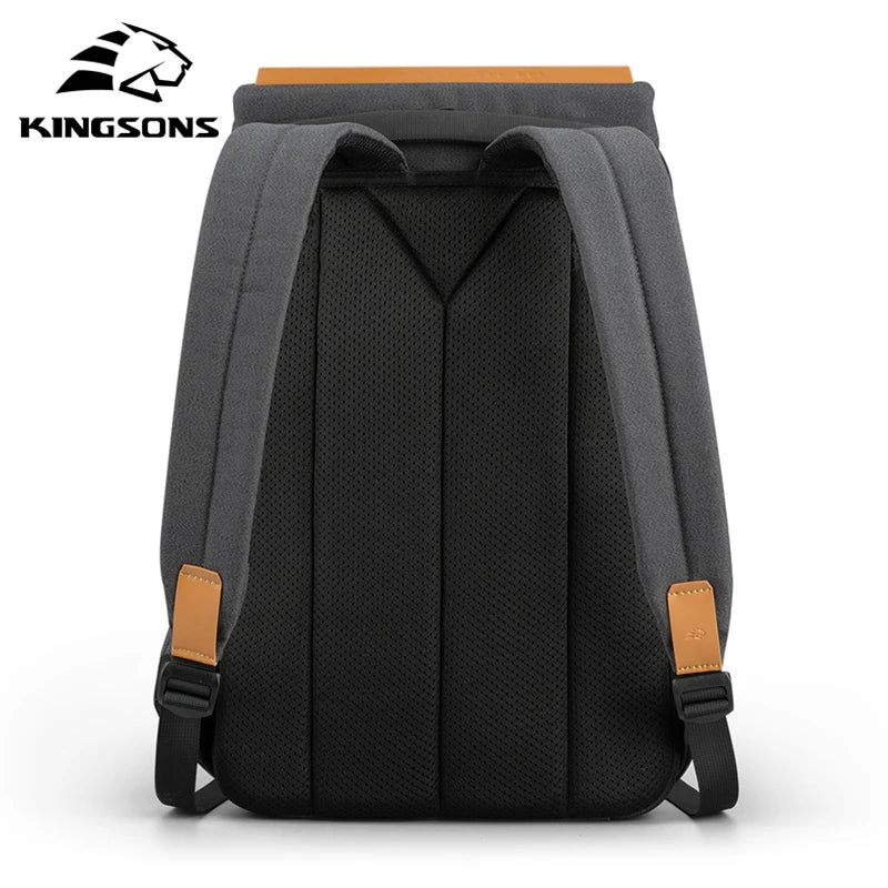 15.6" Anti-theft Laptop Backpack - USB Charging & Waterproof
