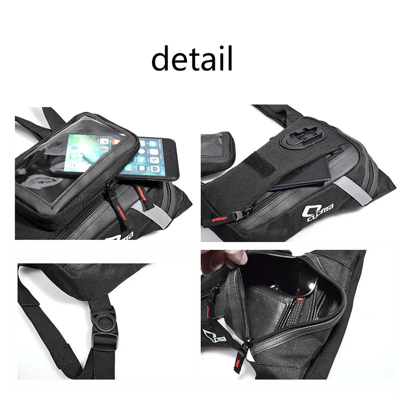 Men's Oxford Drop Leg Bag | Tactical Water-Resistant Thigh Hip Pack