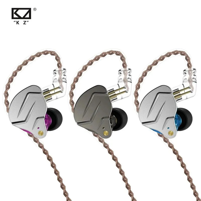 1BA+1DD Hybrid Drive Earphones | HIFI Metal Bass In-Ear Monitor IEM