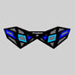 2.4m Quad-Line Stunt Kite - Professional Acrobatic Power Wing