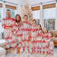Family Matching Christmas PJs | Reindeer & Tartan Xmas Pyjama Set