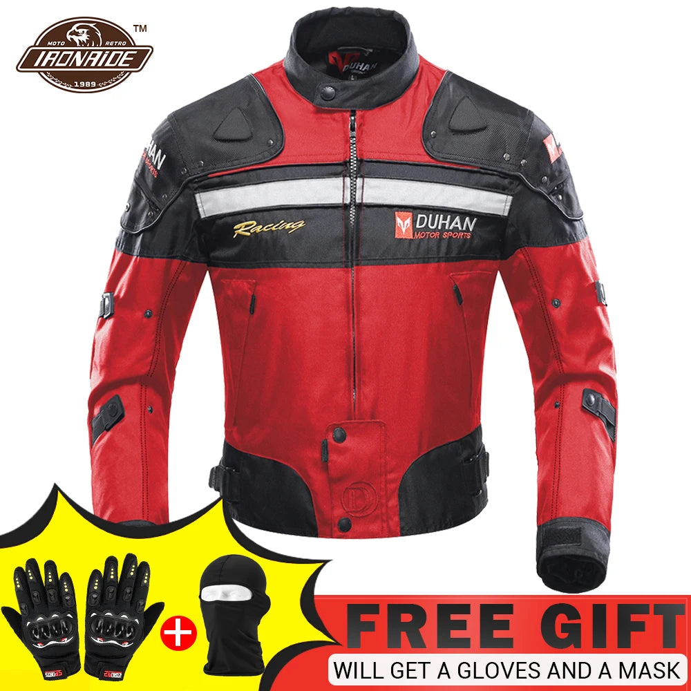 Motorcycle Jacket and Pants Set | Motocross Racing Body Armor Suit Kit