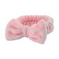 3Pcs Spa Headband & Wristband Set | Microfiber Face Wash Makeup Band