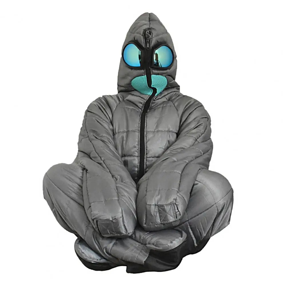 Wearable Humanoid Sleeping Bag | -5°C Winter Mummy Bag with Arm Holes