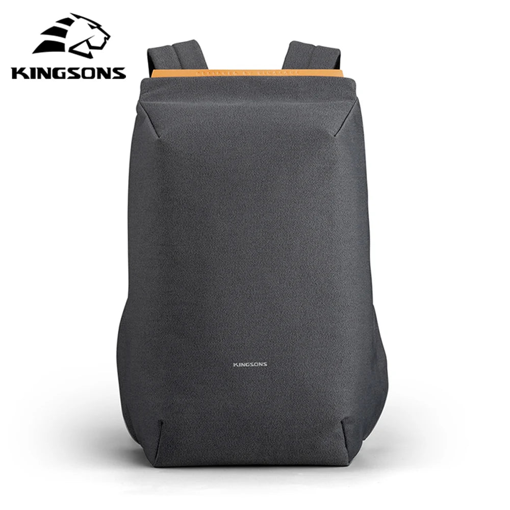 15.6" Anti-theft Laptop Backpack - USB Charging & Waterproof