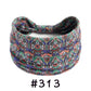Boho Headbands for Women - Knotted Wide Stretch Turban Wrap