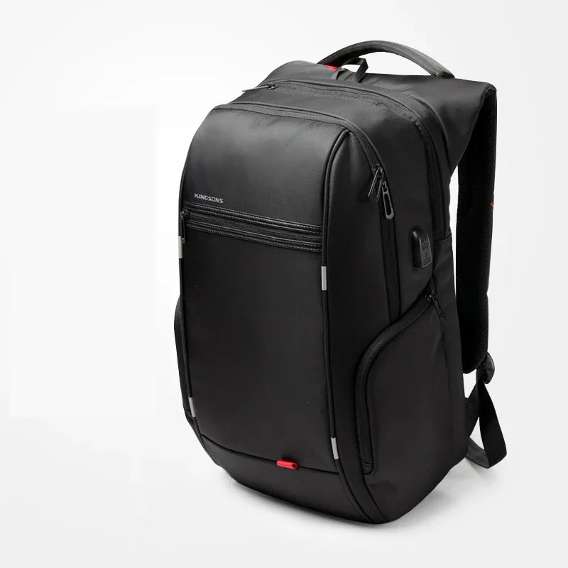 Waterproof Business Laptop Backpack Anti-theft Travel Large Capacity USB Lightweight Backpack External USB Charging Commuting