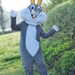 Easter Bunny Adult Mascot Costume - Plush Fursuit Cosplay